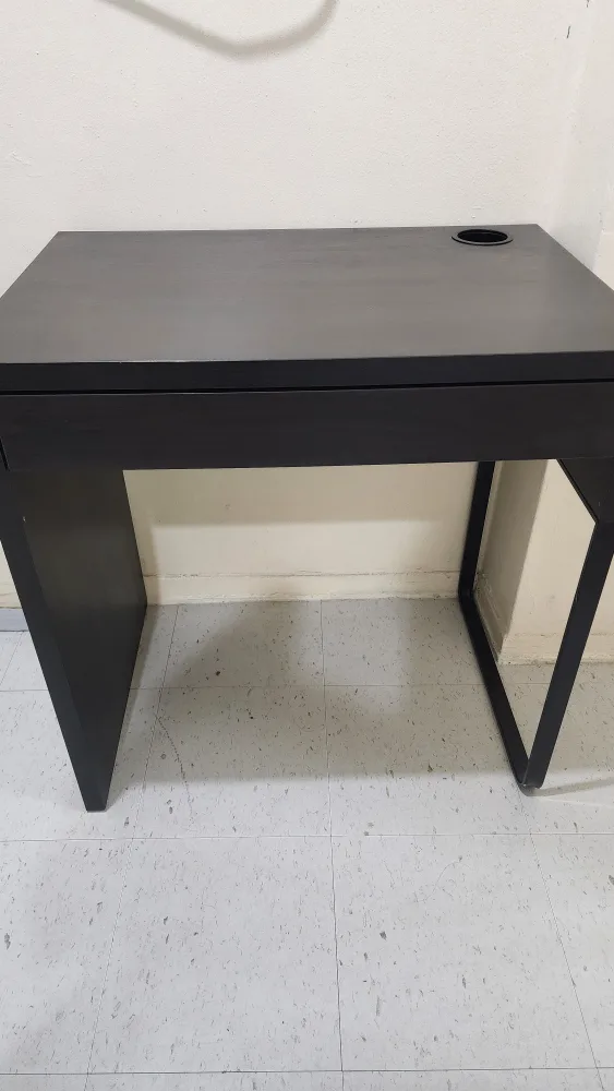 IKEA Desk - Black-Brown - 28 3/4" thumbnail