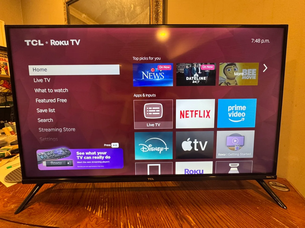 TCL Roku TV - 32in thumbnail