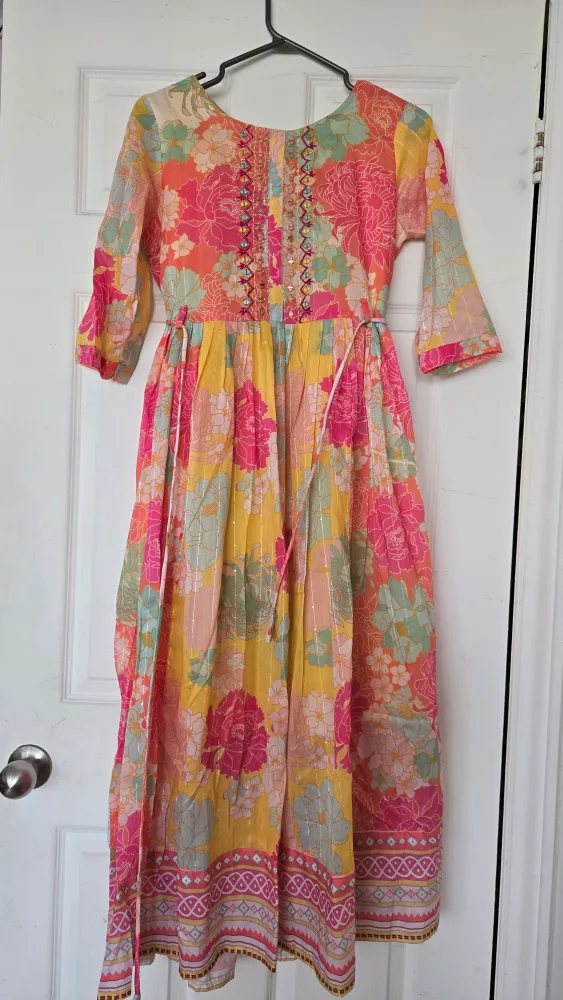 Floral Print Maxi Dress thumbnail