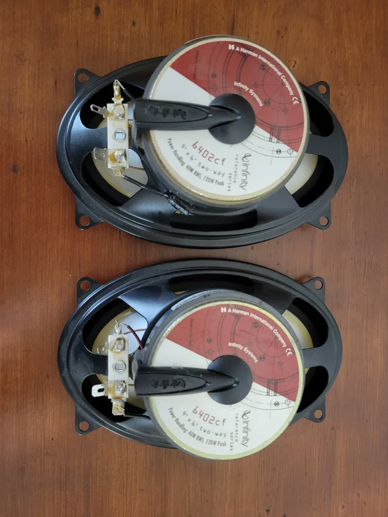 Infinity 4x6 Two-Way Speakers thumbnail
