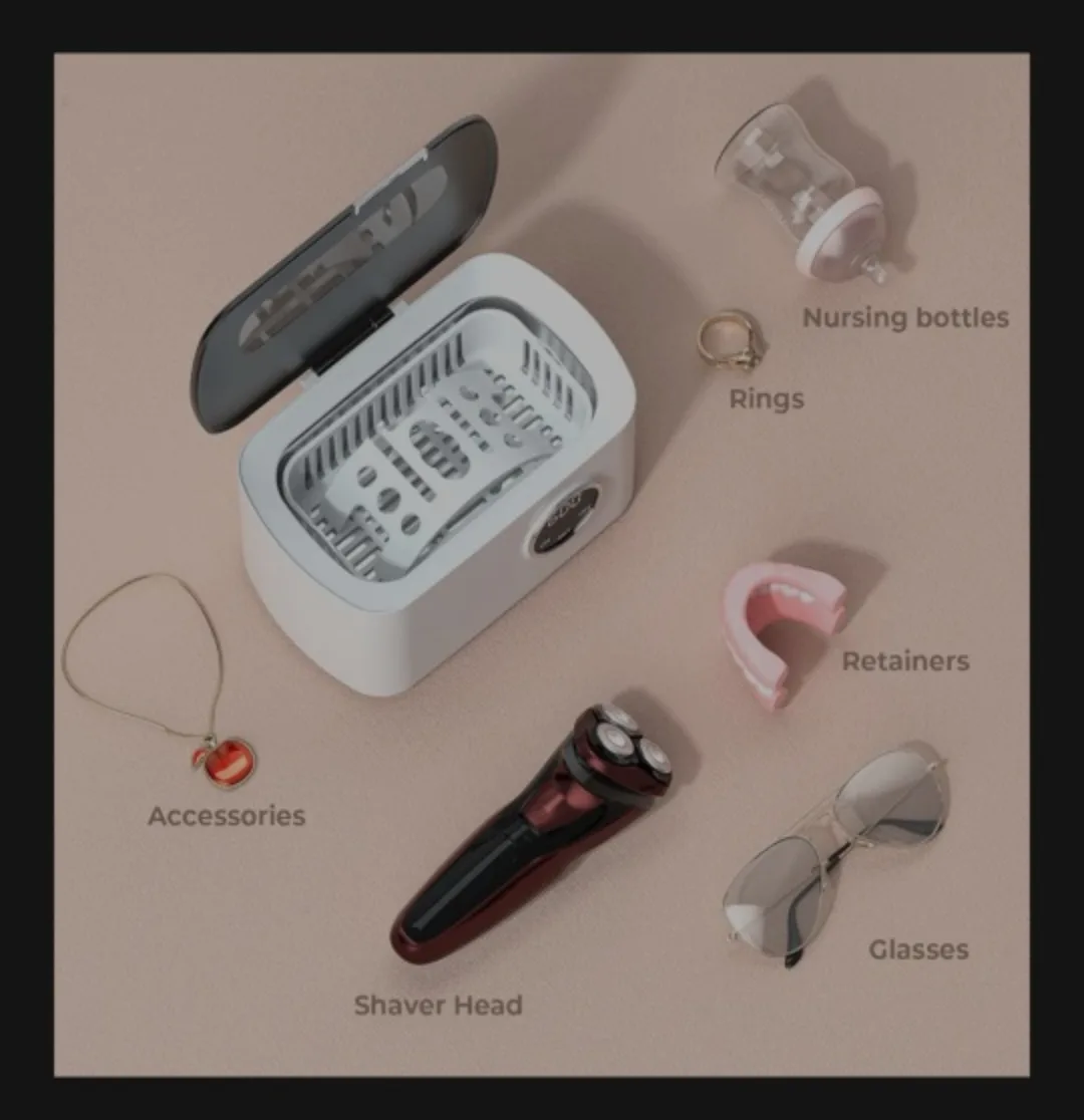 Ultrasonic Cleaner (jewelry, glasses, etc) image indicator(7)