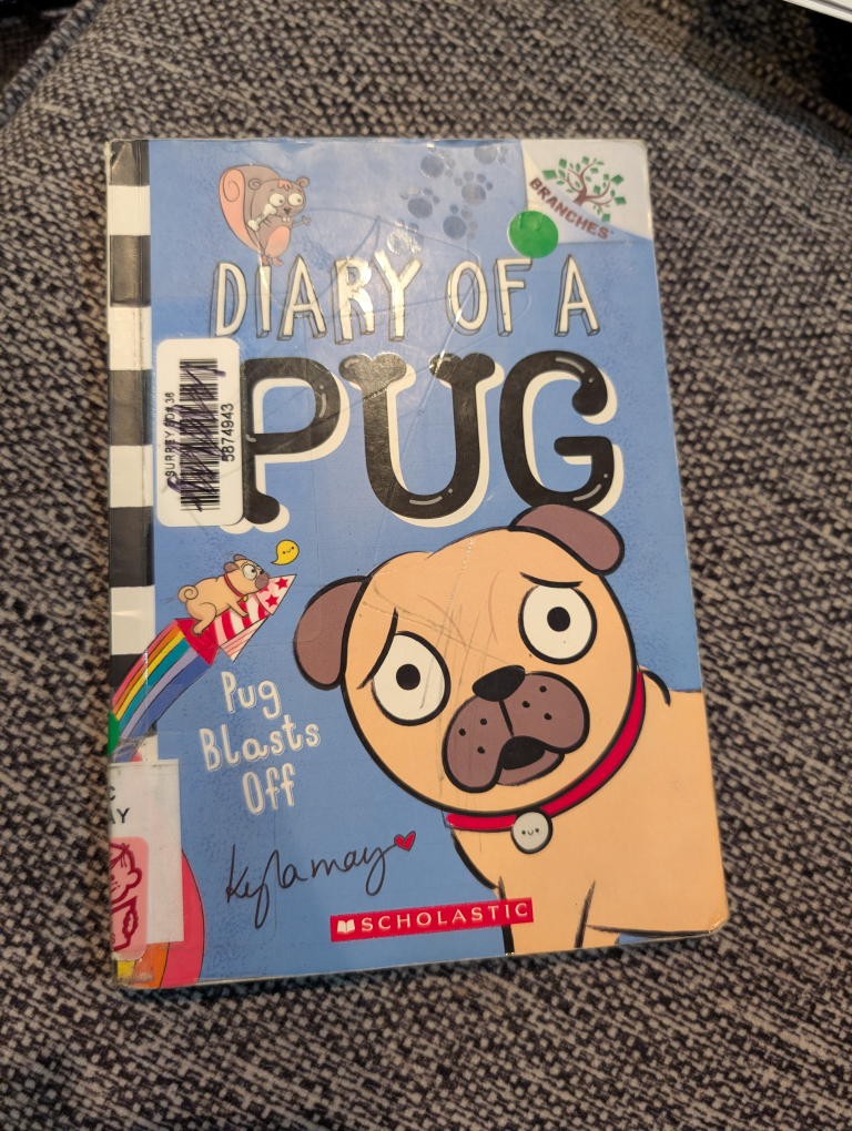 Diary of a Pug: Pug Blasts Off by Kyla May#freecycle
