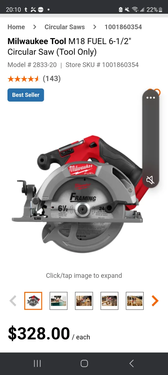 Milwaukee M18 FUEL Circular Saw image indicator(2)
