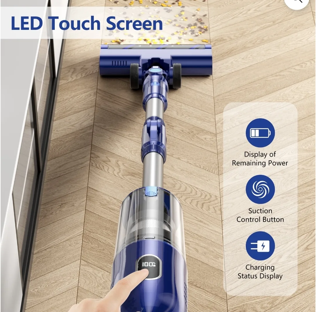 PRETTYCARE Vacuum Cleaner image indicator(4)