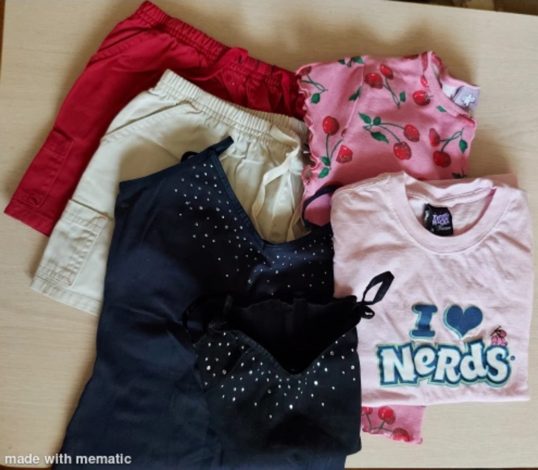 Girls Size 8-12 New Clothing Bundle - 6 Items