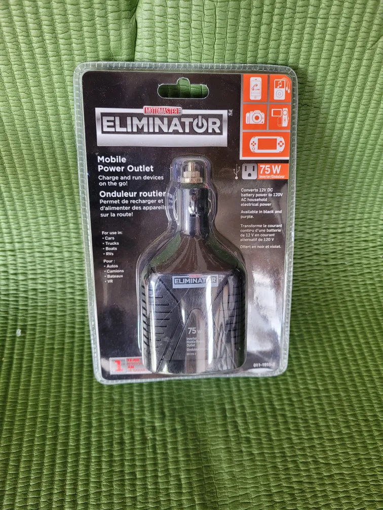 Eliminator 75W Mobile Power Outlet - New thumbnail