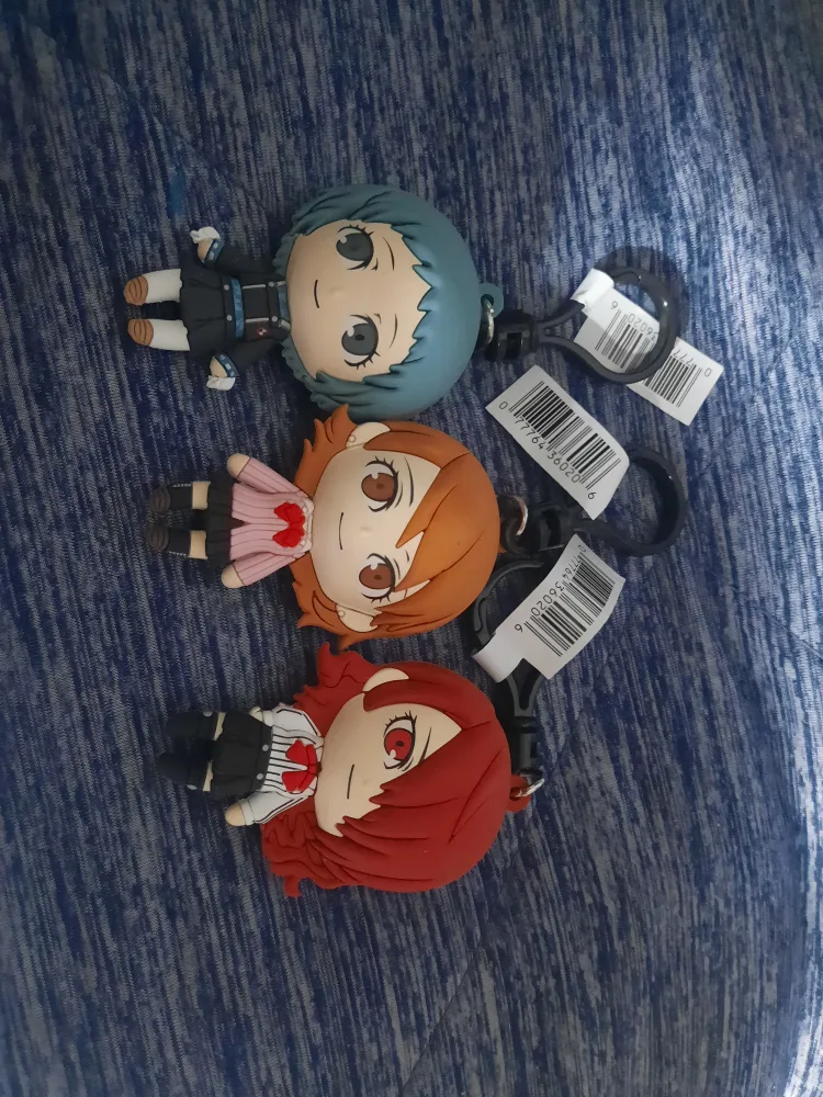 Persona 3 Rubber Keychain Set of 3 thumbnail