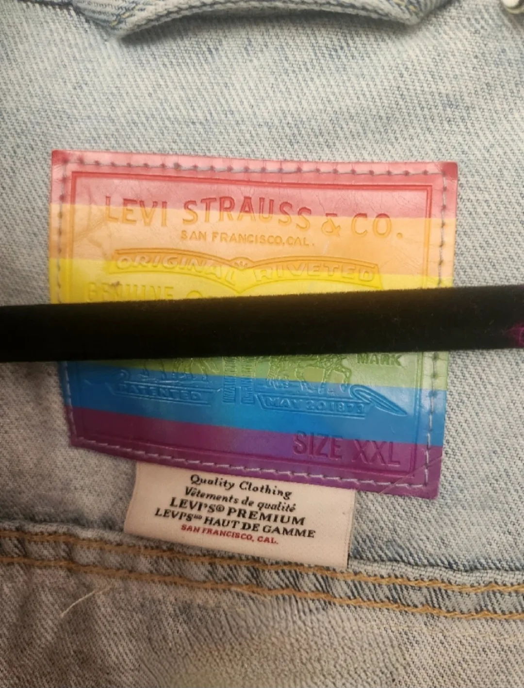 #Pride Levi's Pride Denim Jacket XXL image indicator(3)