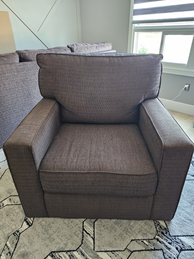 Brown Sofa and Armchair Set - photo 4
