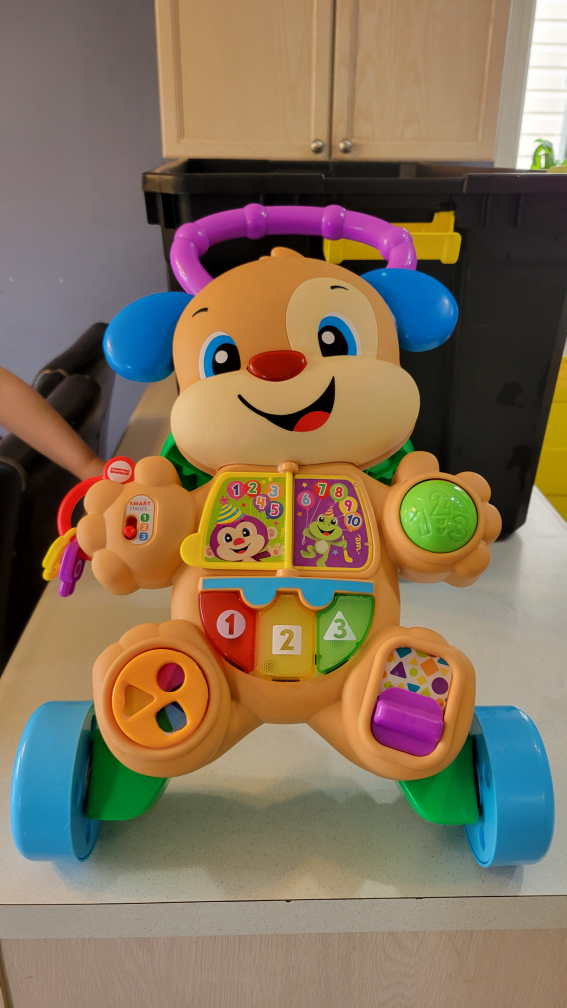 Little Tikes Teal Infant Seat & Fisher-Price Puppy Walker - photo 2