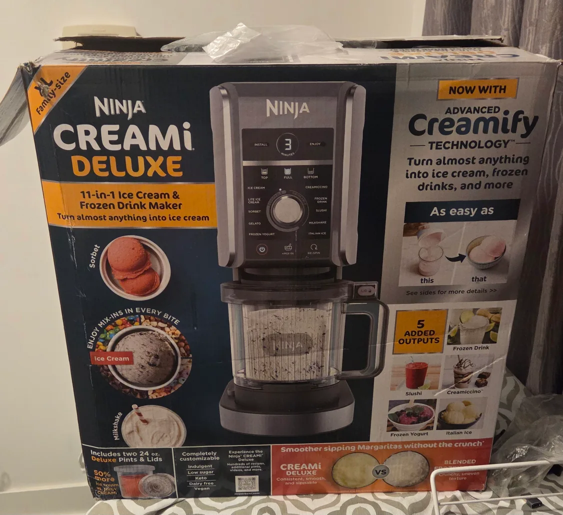 Ninja Creami Deluxe Ice Cream Maker thumbnail