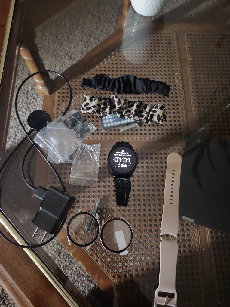 Galaxy Watch 4 Smartwatch with Black Strap - photo 3