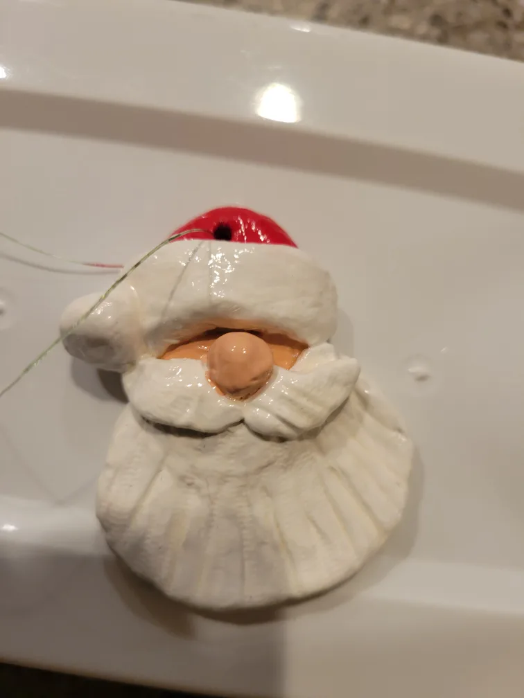 Handmade Santa Christmas Ornament Collection $7 each image indicator(2)