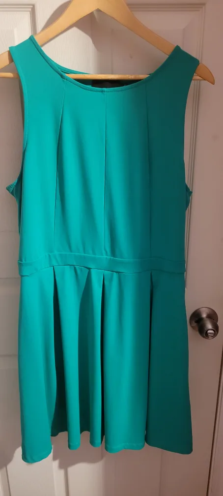 Teal Sleeveless Dress thumbnail