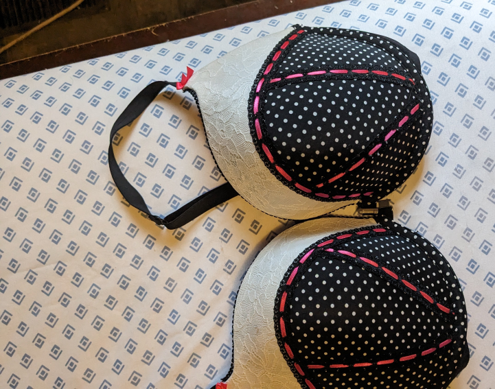 Polka Dot Bra
