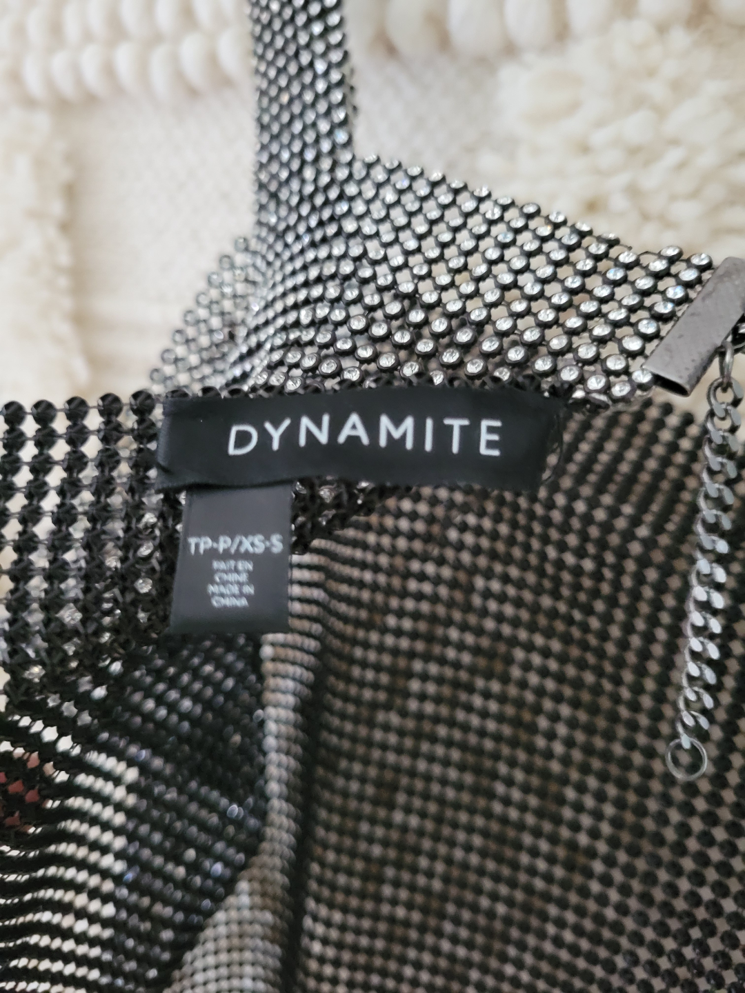 Dynamite  Chain Link Crop Top - photo 3