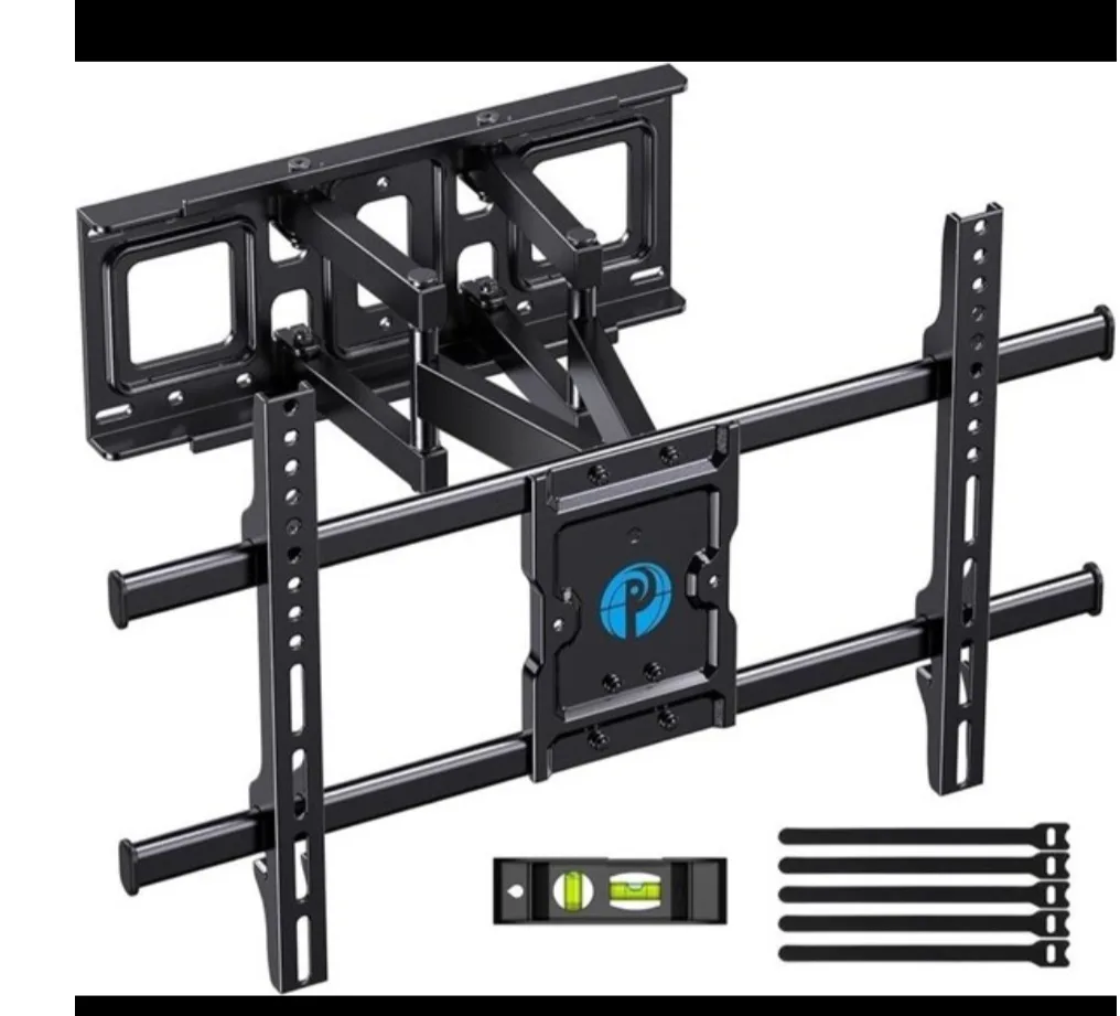 New Pipishell Full Motion TV Wall Mount - 37-75in flat curve TV thumbnail