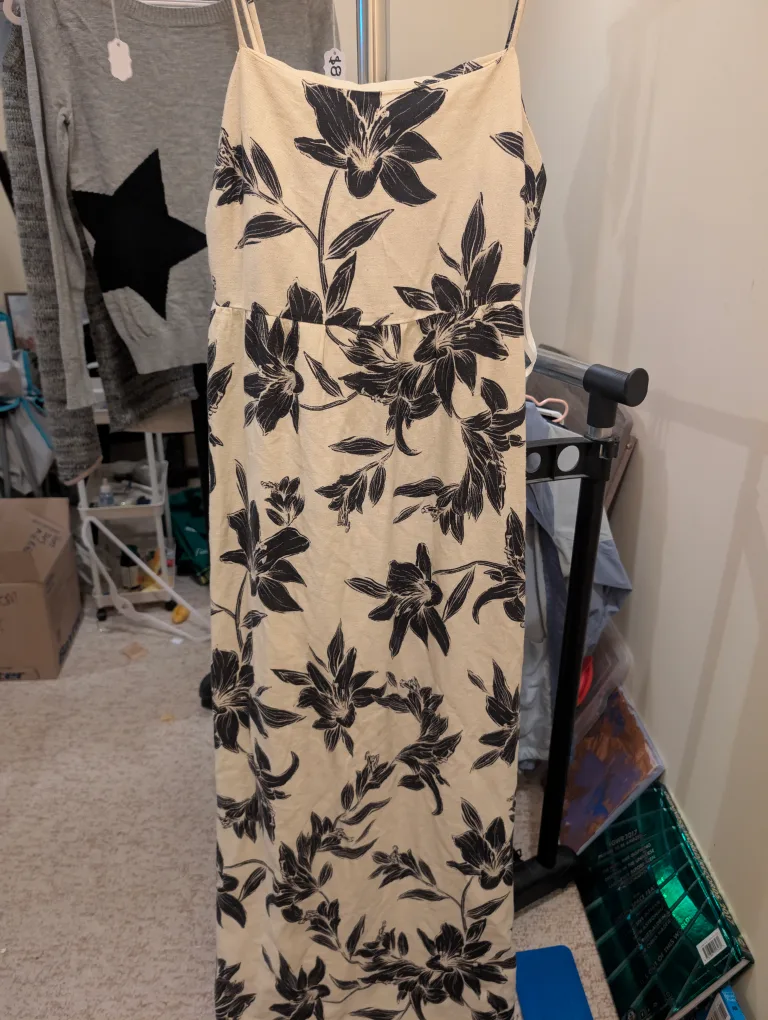 Floral Spaghetti Strap Dress thumbnail
