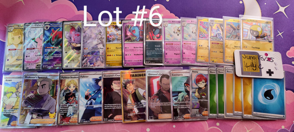 Pokémon Cards trainers - Lot #6