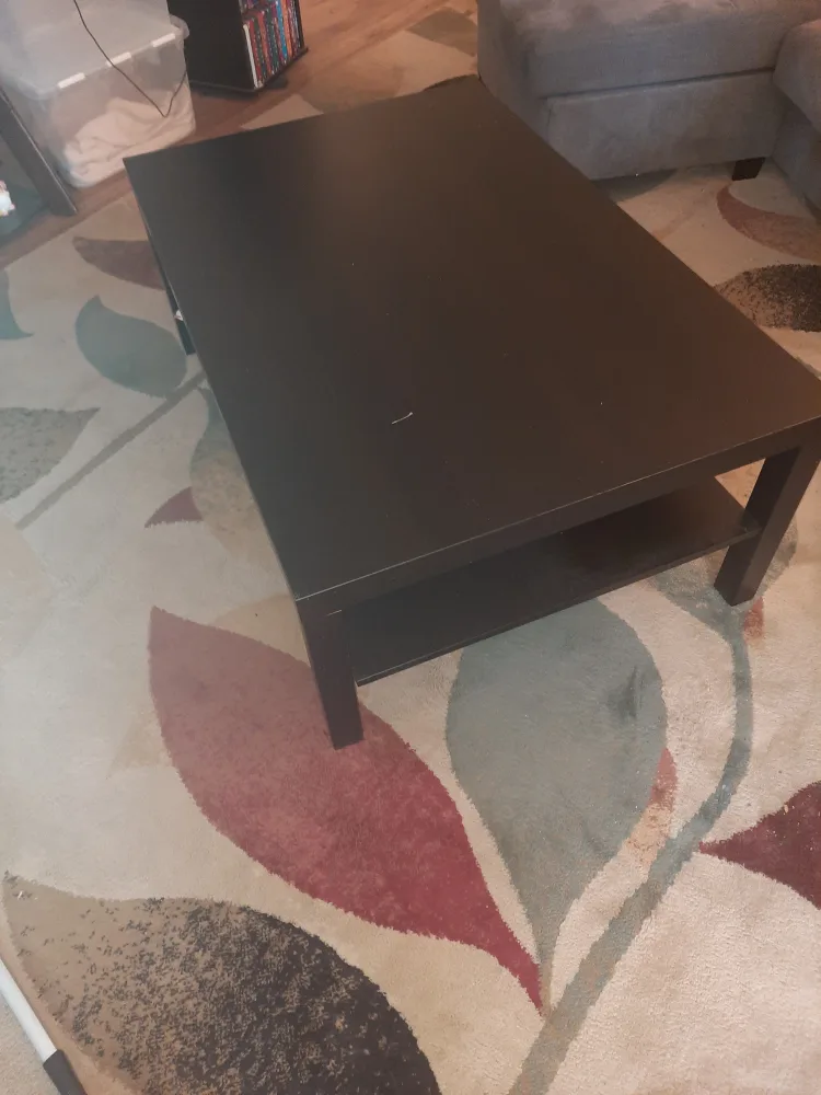 IKEA Lack Coffee Table - Black pick up only thumbnail