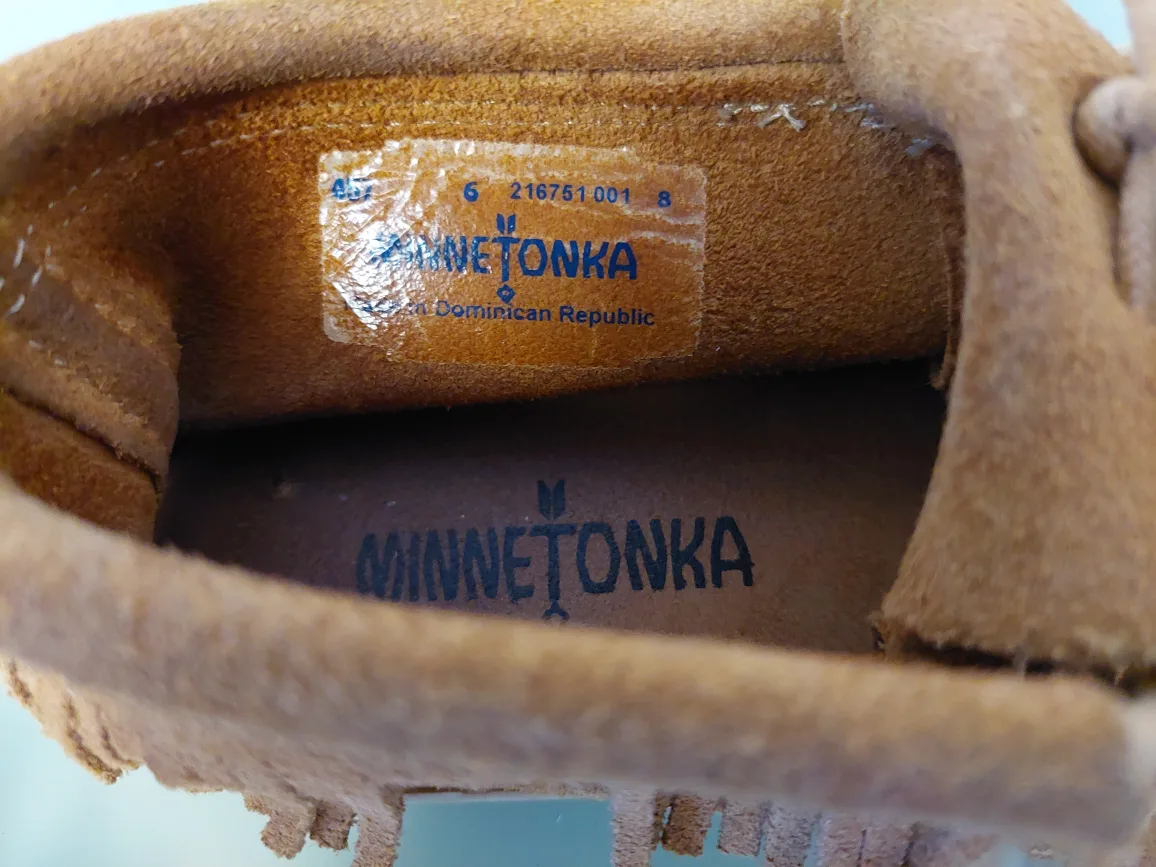 Minnetonka Women's Venice Mic Bootie Moccasins image indicator(5)