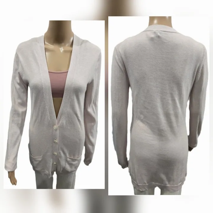 Theory Gwyneth New Cashcotton Cardigan Size S/M image indicator(4)