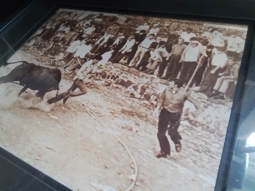 Vintage Photo "Running of the Bulls Pamplona Spain" - photo 4