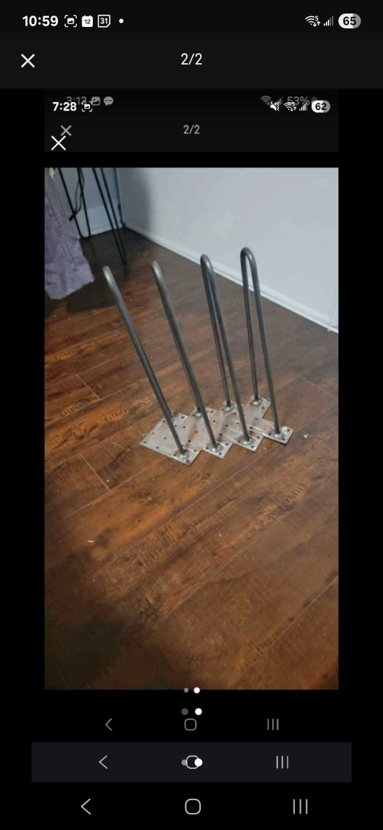 4 hairpin legs