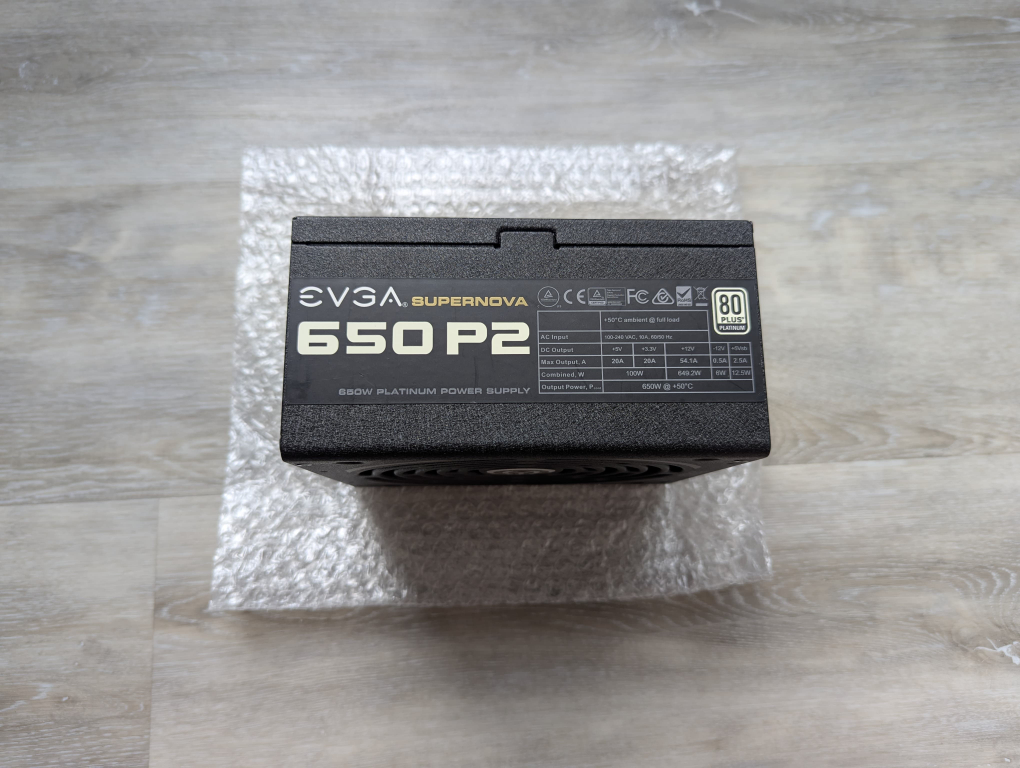 EVGA SuperNOVA 650 P2 Power Supply - photo 3