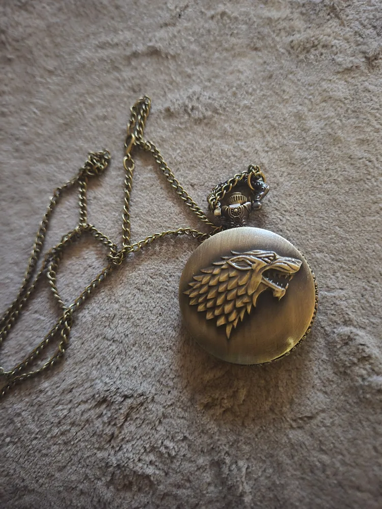 Vintage Style Pocket Watch Necklace thumbnail