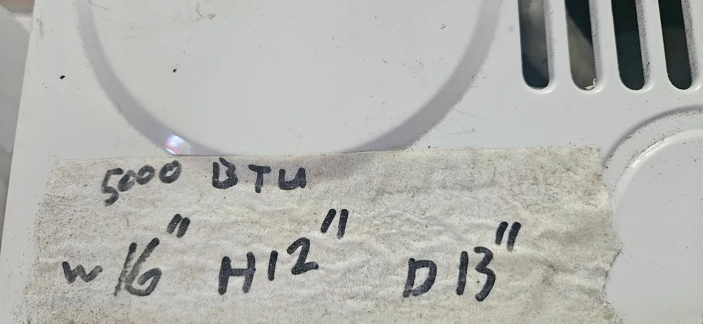 Mainstays 5000 BTU Room Air Conditioner image indicator(2)