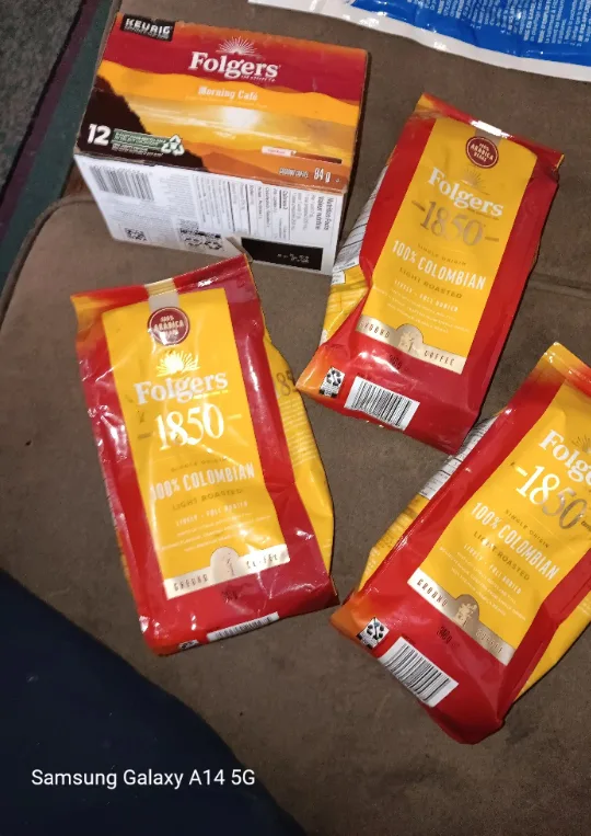Variety of Coffee K-Cups and Ground Coffee thumbnail