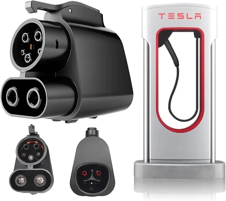 CCS1 & J1772 to Tesla Adapter  500 Amps BNIB thumbnail