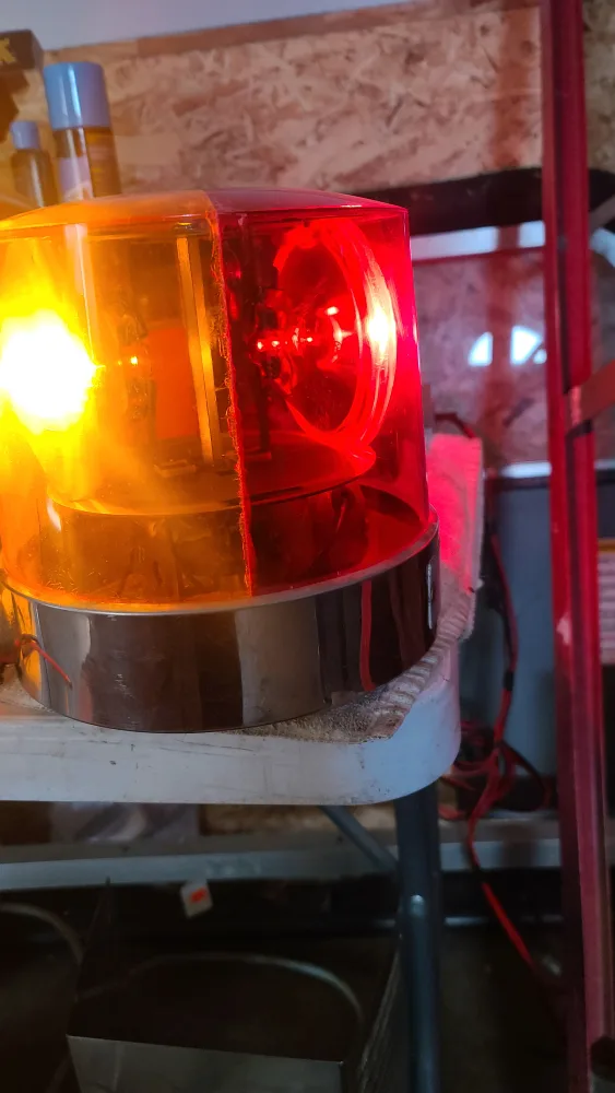 Rotating Emergency Light image indicator(2)