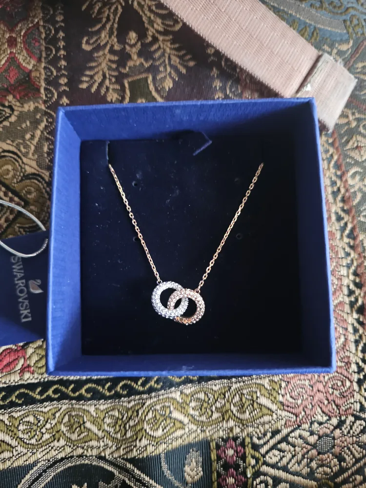 Swarovski Interlocking Circles Necklace image indicator(3)