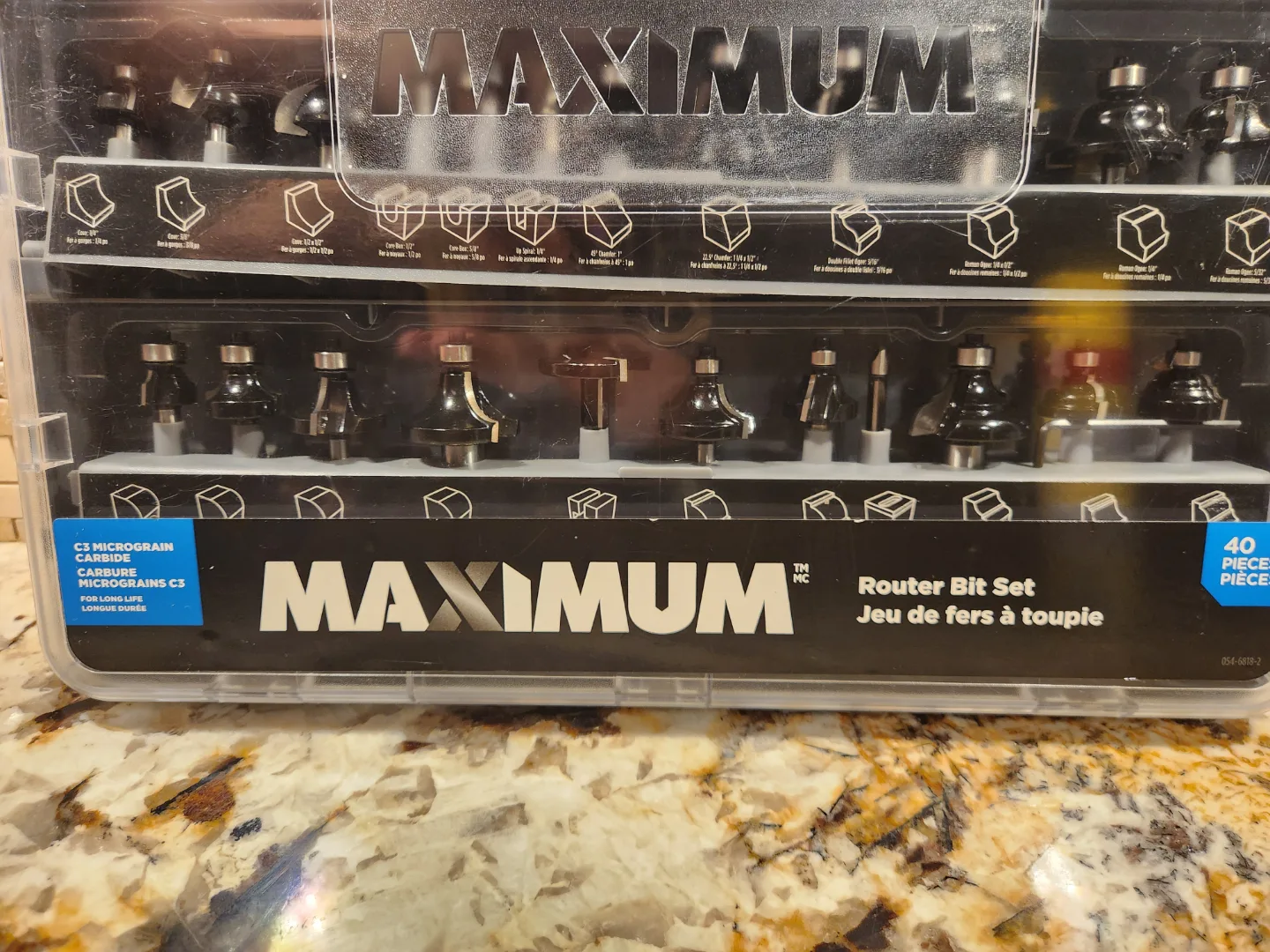 Maximum 40 Piece Router Carbide Bit Set image indicator(2)