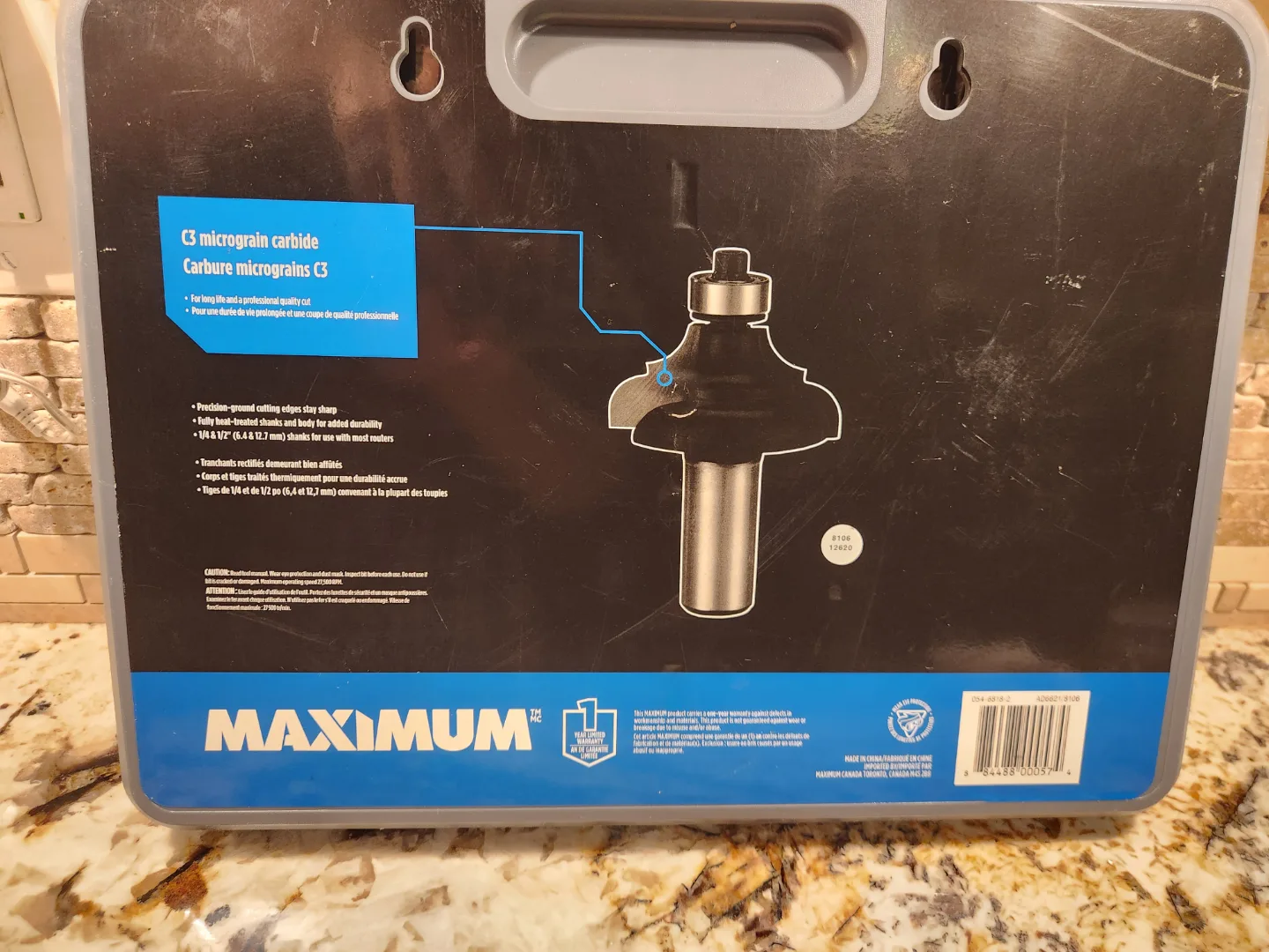 Maximum 40 Piece Router Carbide Bit Set image indicator(3)