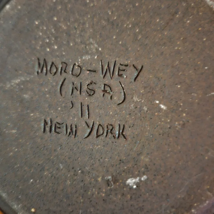 Handmade pottery  Made By  ART Moro-Wey  NewYork image indicator(4)