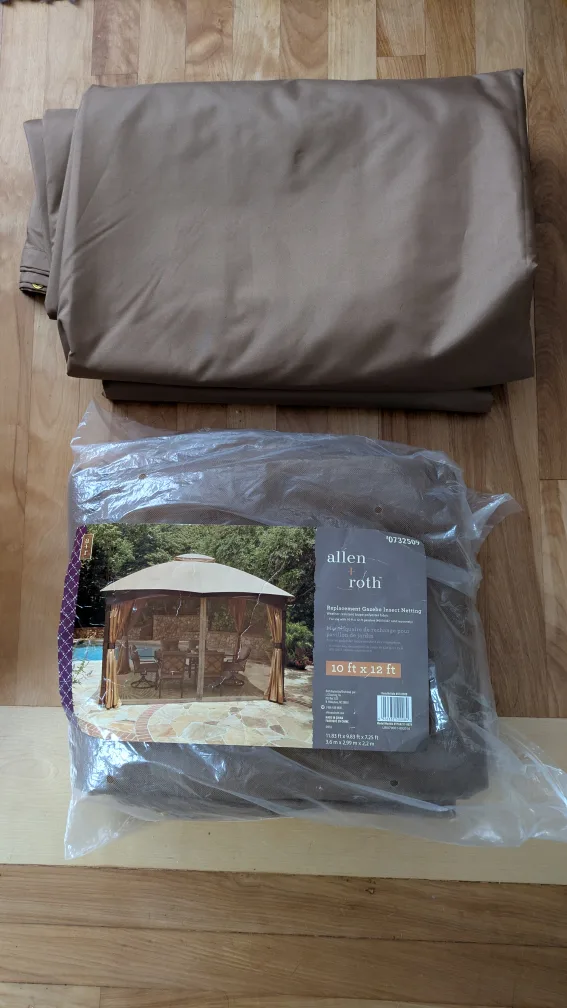 Allen + Roth Replacement Gazebo Insect Netting thumbnail
