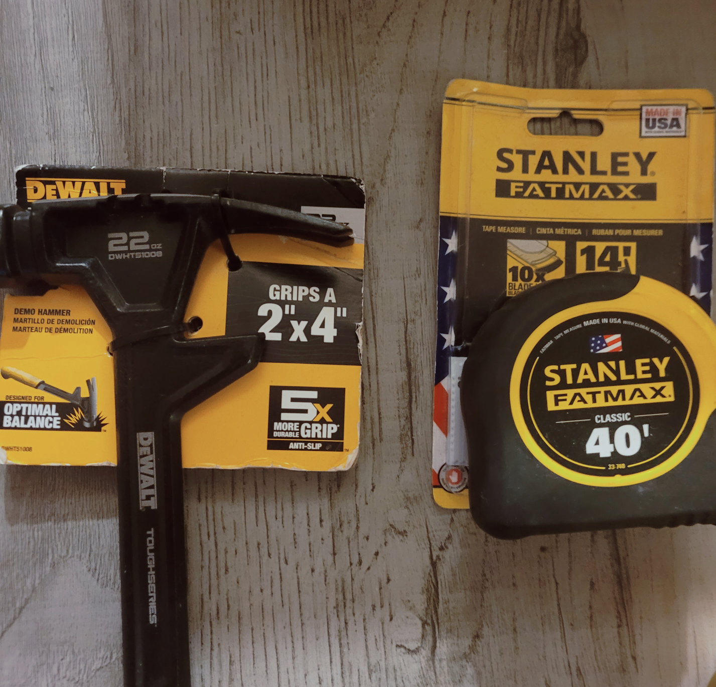 BNNU DeWalt Demo Hammer & BNNU Stanley FatMax Tape Measure - photo 2