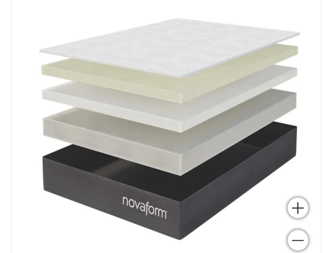 "Twin" Novaform DreamAway 8" Memory Foam Mattress thumbnail