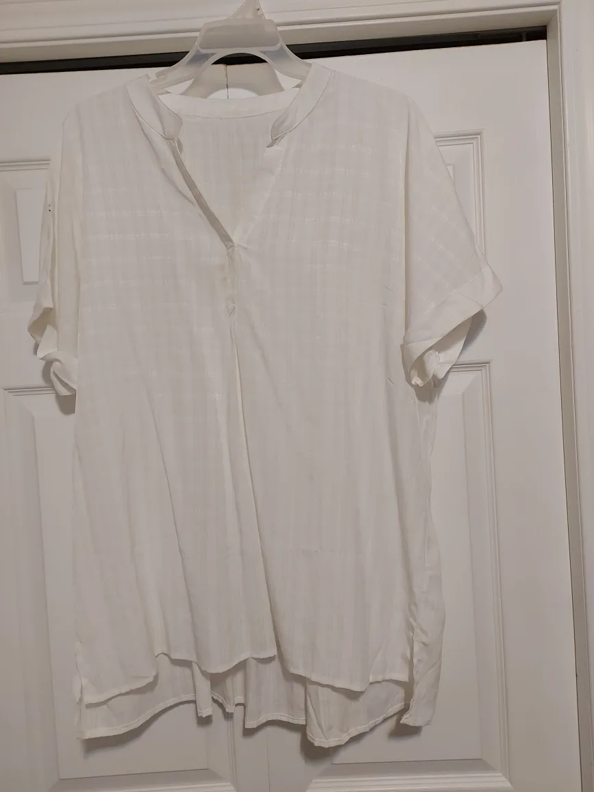 White Blouse - Size Unknown thumbnail