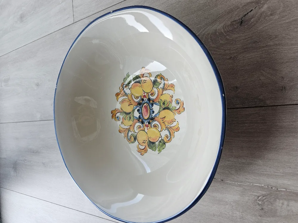 Large Decorative Ceramic Bowl thumbnail