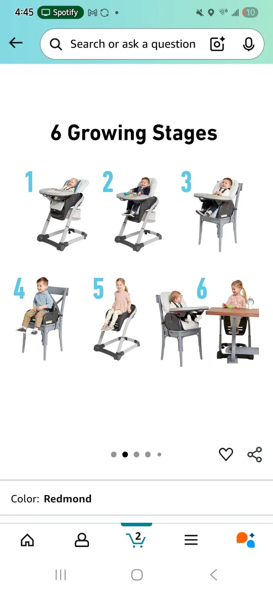 Graco 6-in-1 High Chair image indicator(5)