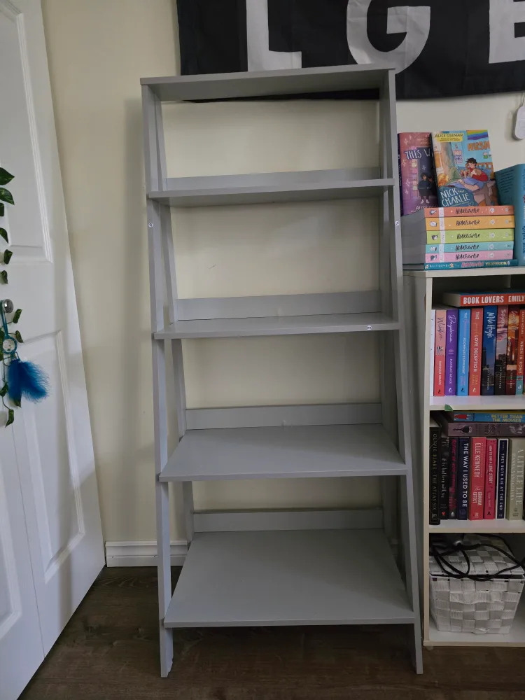 Grey Tiered Bookshelf thumbnail