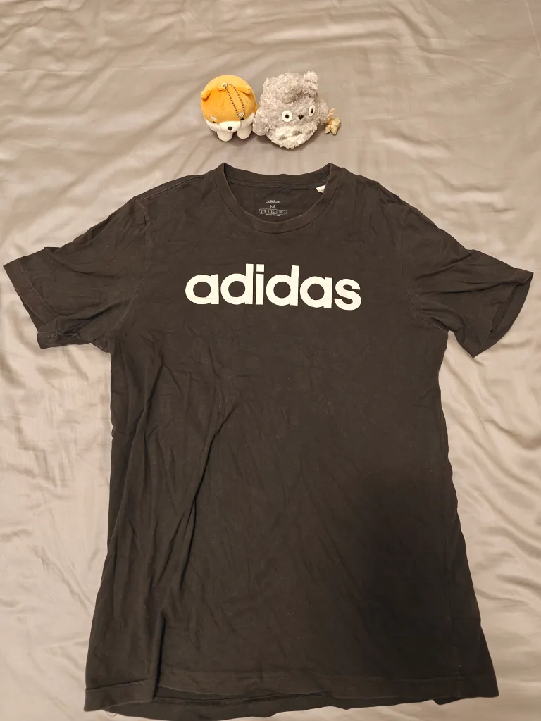 Adidas Black T-Shirt Size M thumbnail