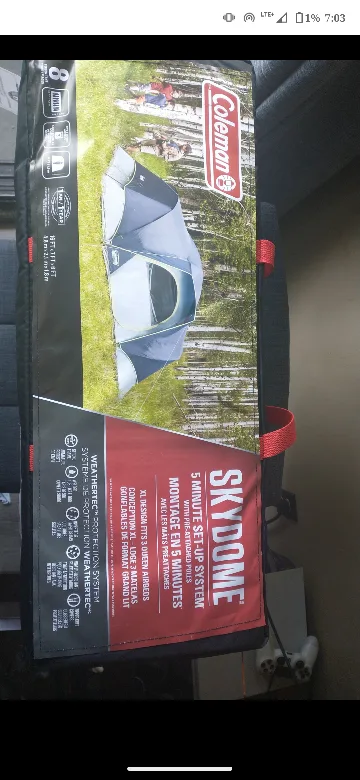 Coleman Skydome 8-Person Tent - New in Box thumbnail