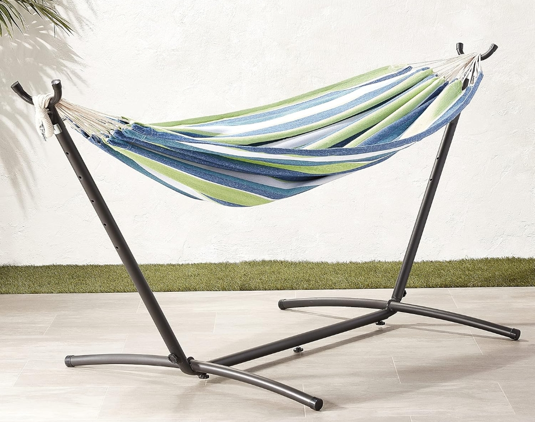 Double Hammock with Stand
