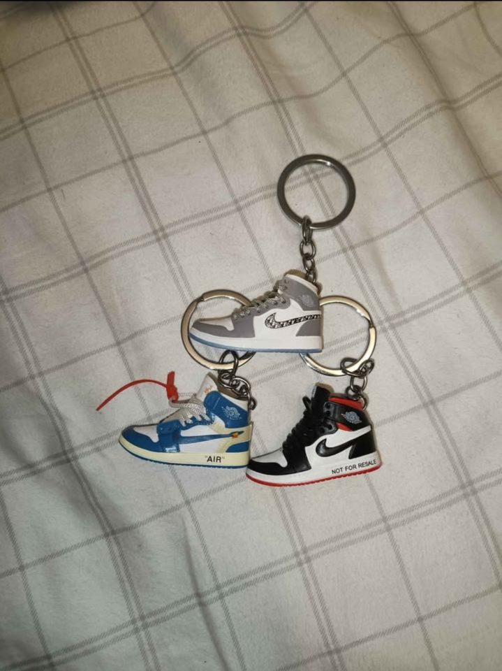 Air Jordan Sneaker Keychains - Set of 3