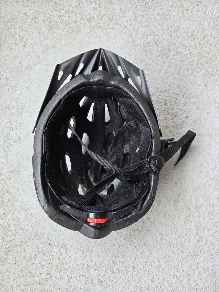 Black Cycling Helmet